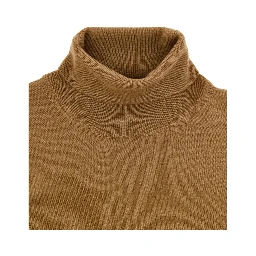 Brown Wool Turtleneck