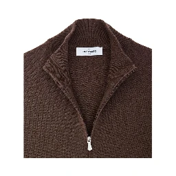 Brown Wool Cardigan