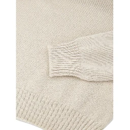 Beige Wool Turtleneck