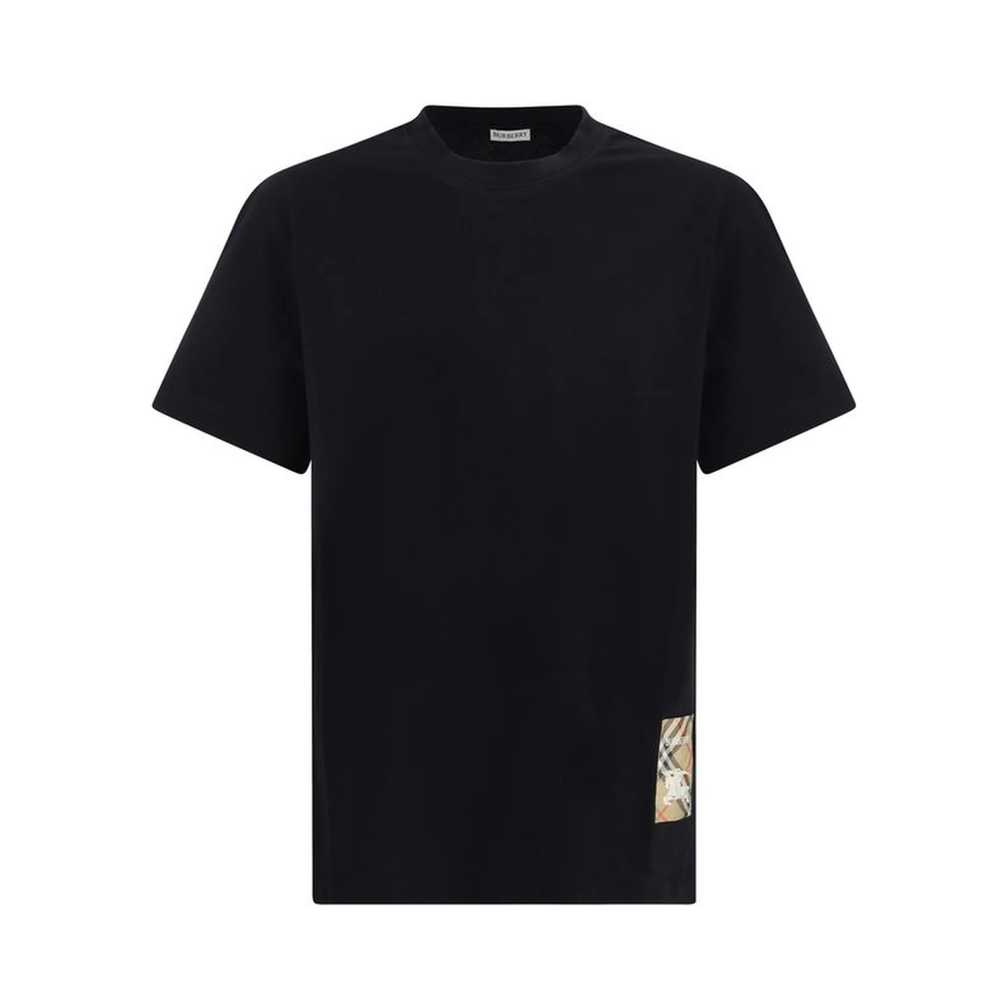 تيشيرت قطني أسود