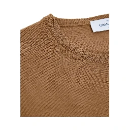 Brown Wool Sweatshirt
