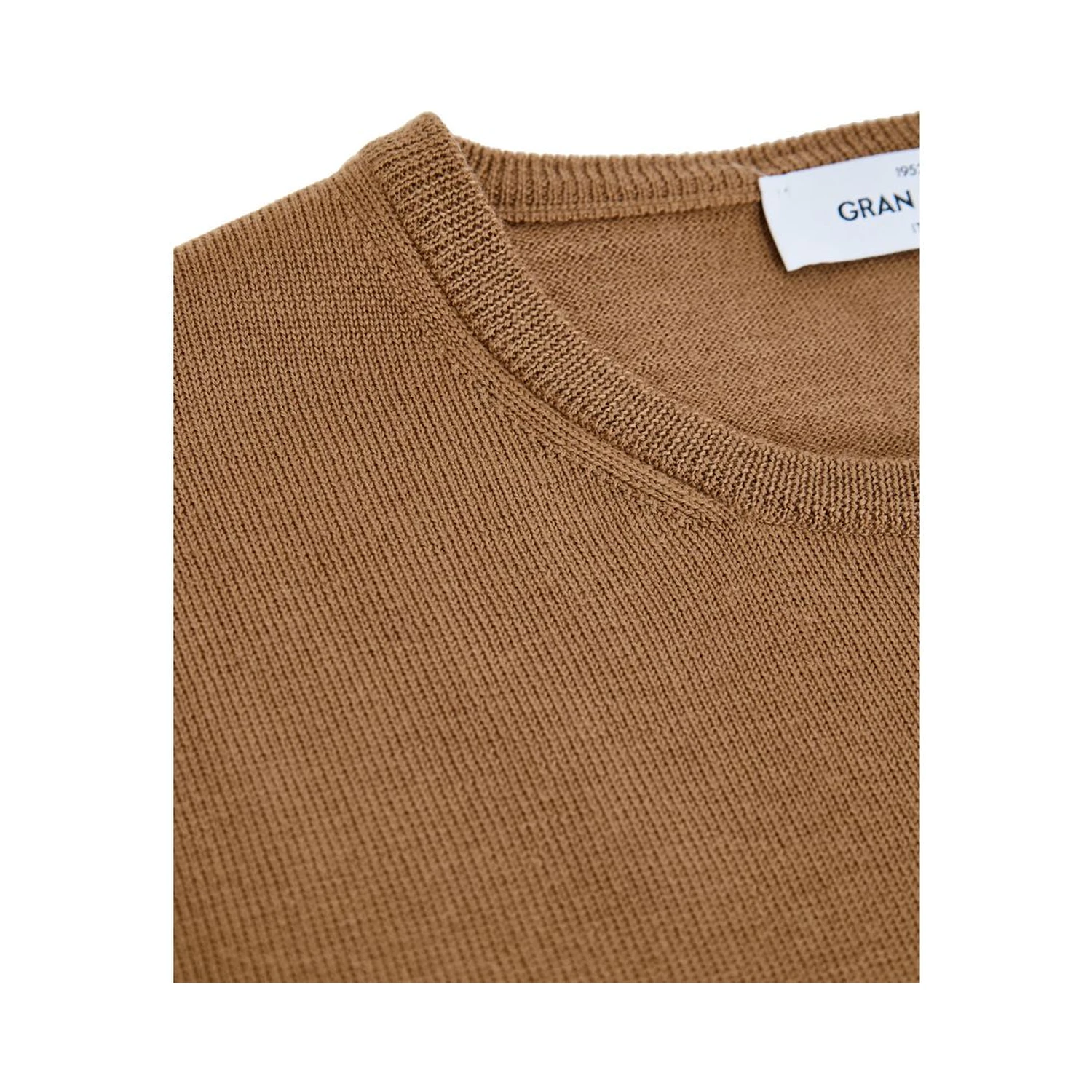 Brown Wool Sweatshirt