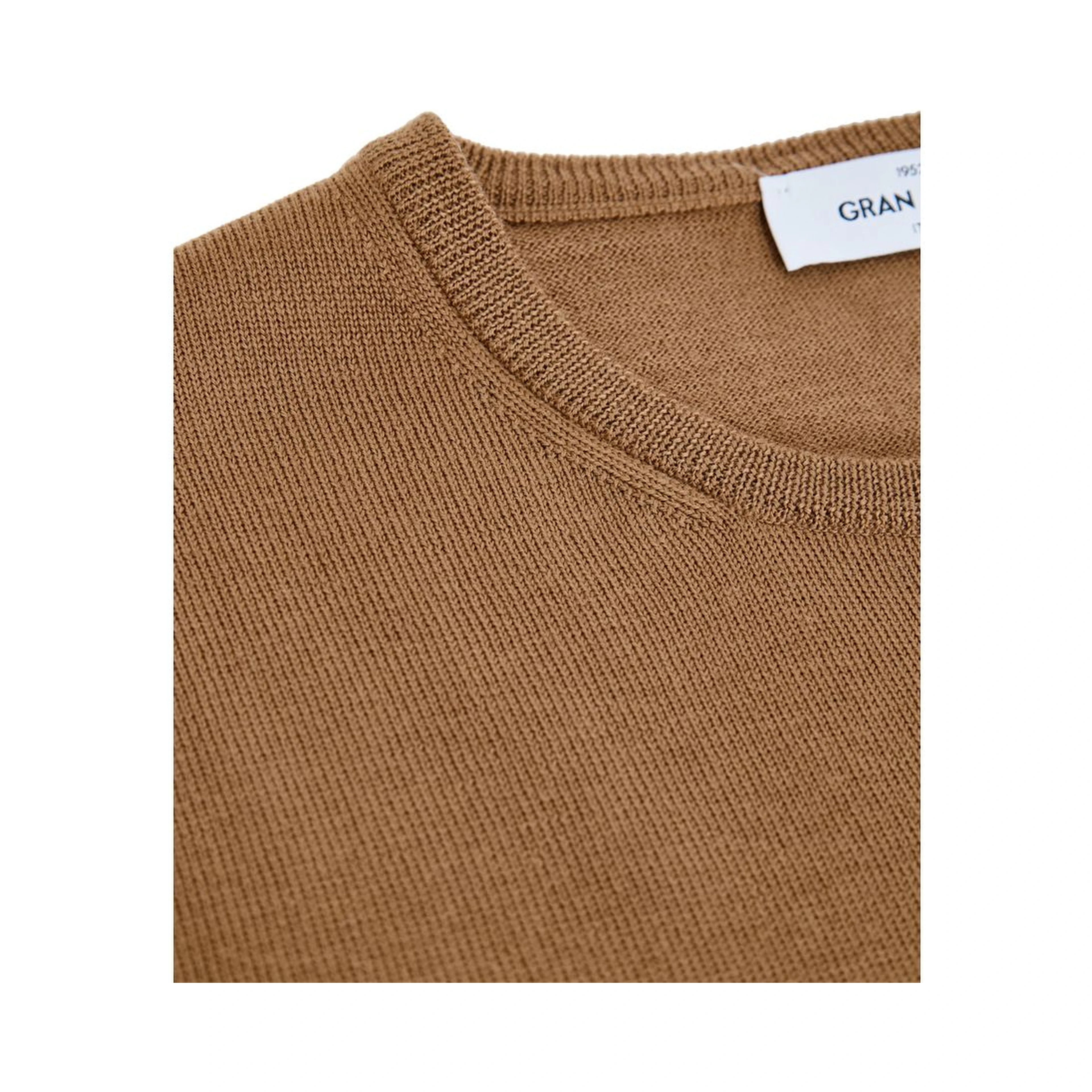 Brown Wool Sweatshirt
