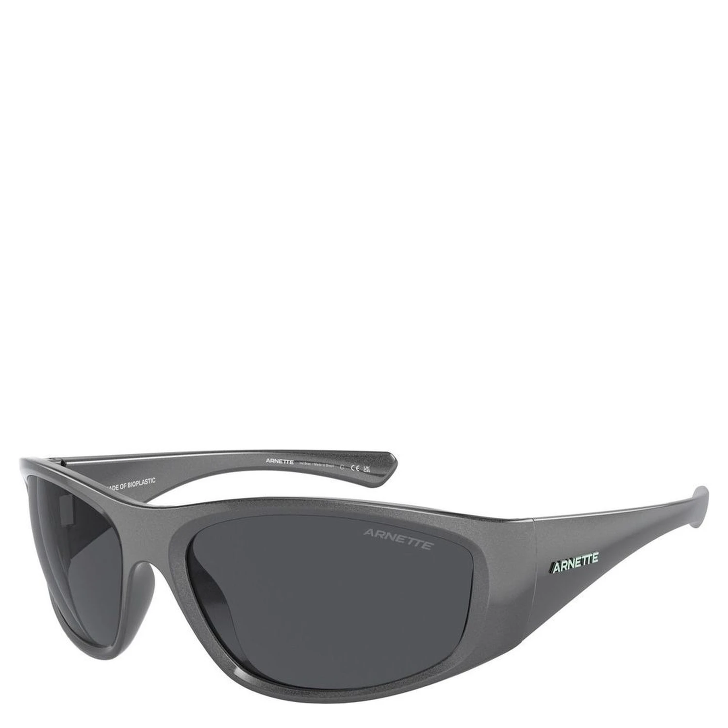 Gray Resin Sunglasses