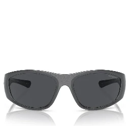 Gray Resin Sunglasses