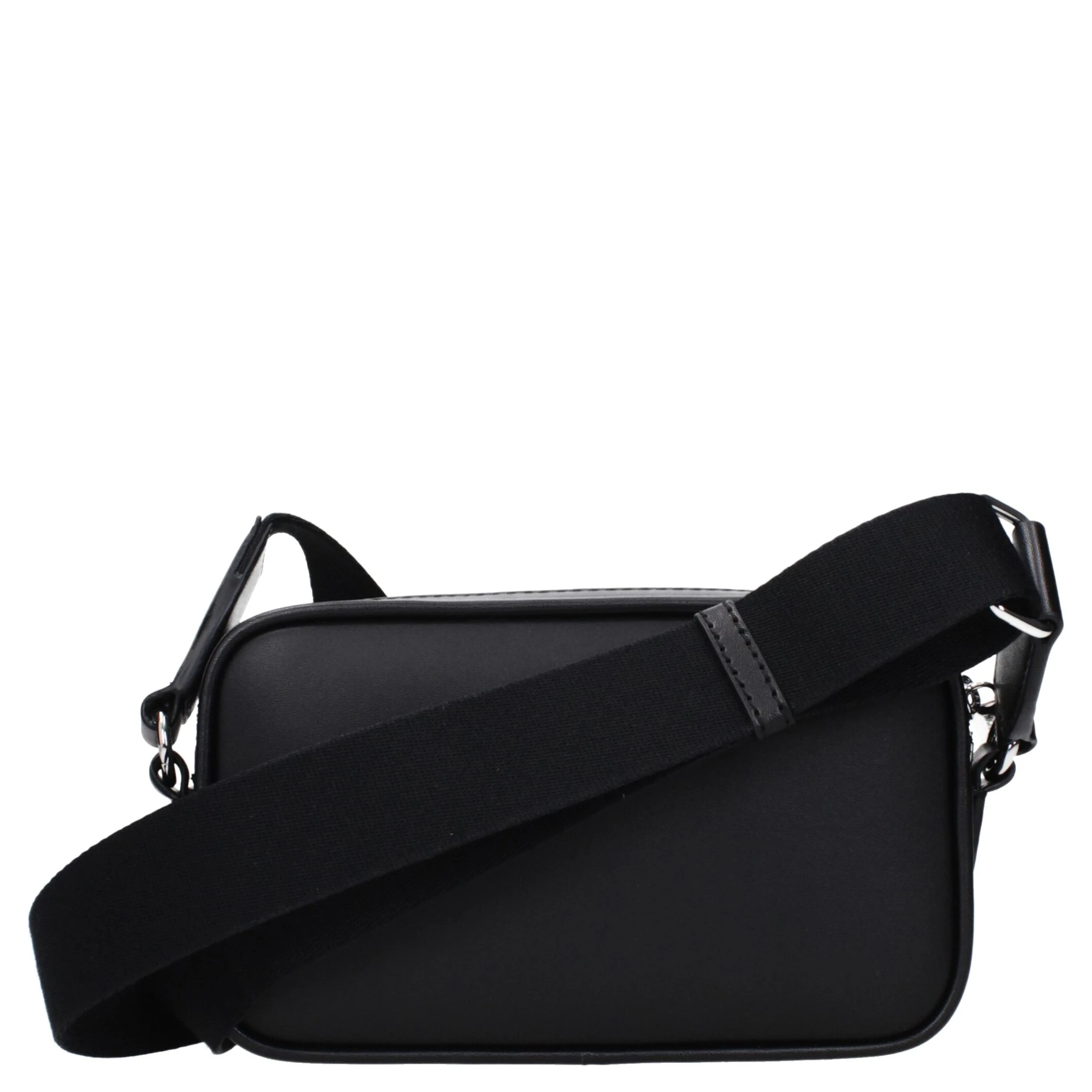 Black Leather Crossbody Bag