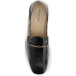 Black Calf Leather Bos Taurus Slip-On Loafers