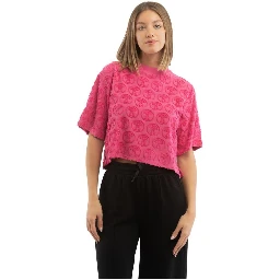 Fuchsia Cotton T-Shirt