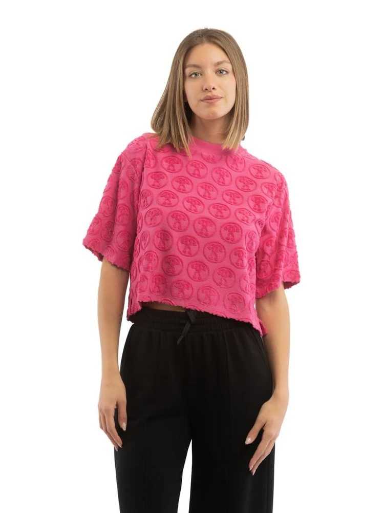 Fuchsia Cotton T-Shirt