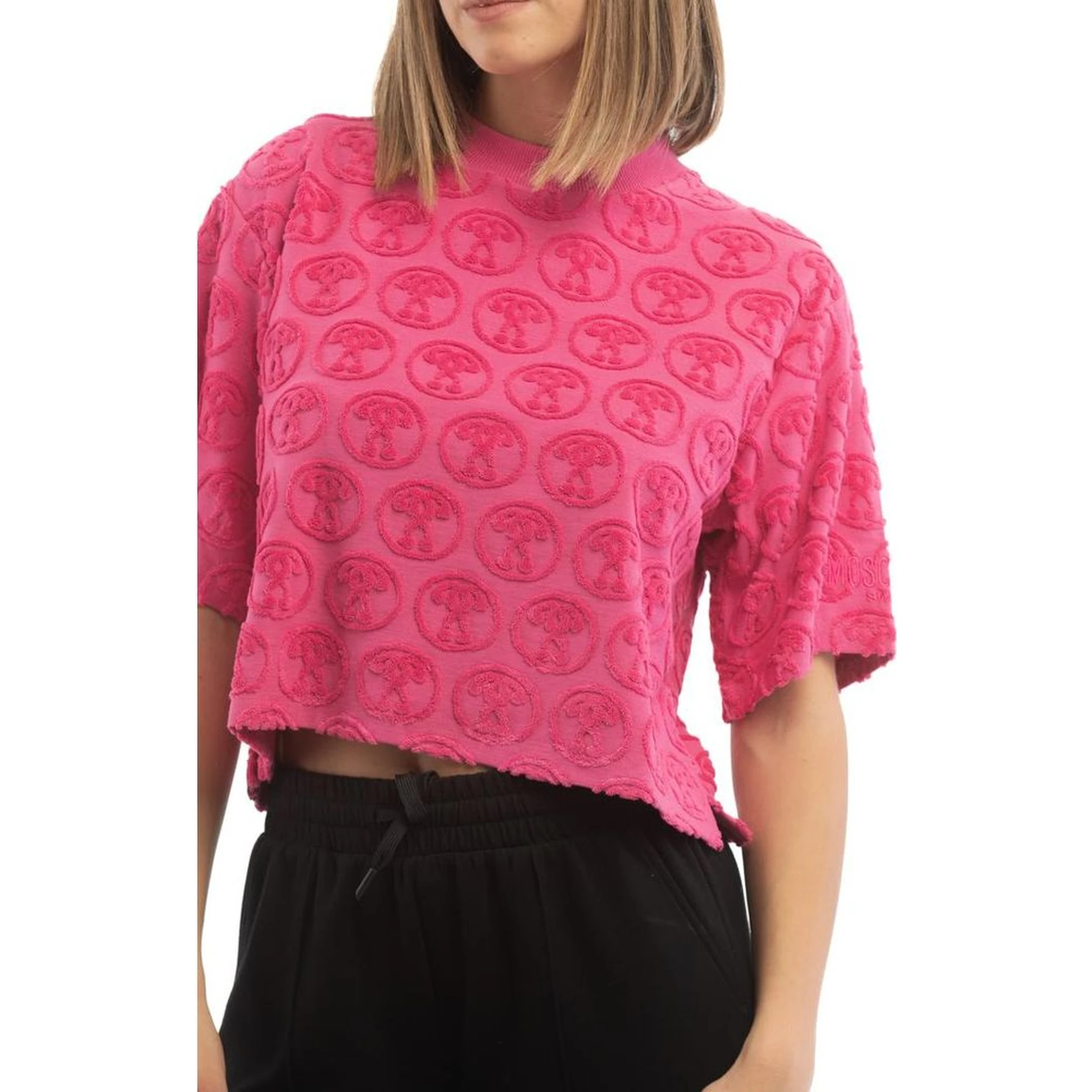 Fuchsia Cotton T-Shirt