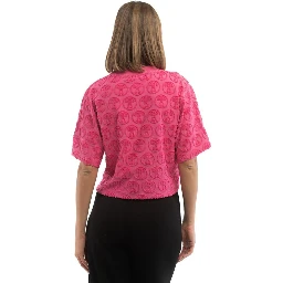 Fuchsia Cotton T-Shirt