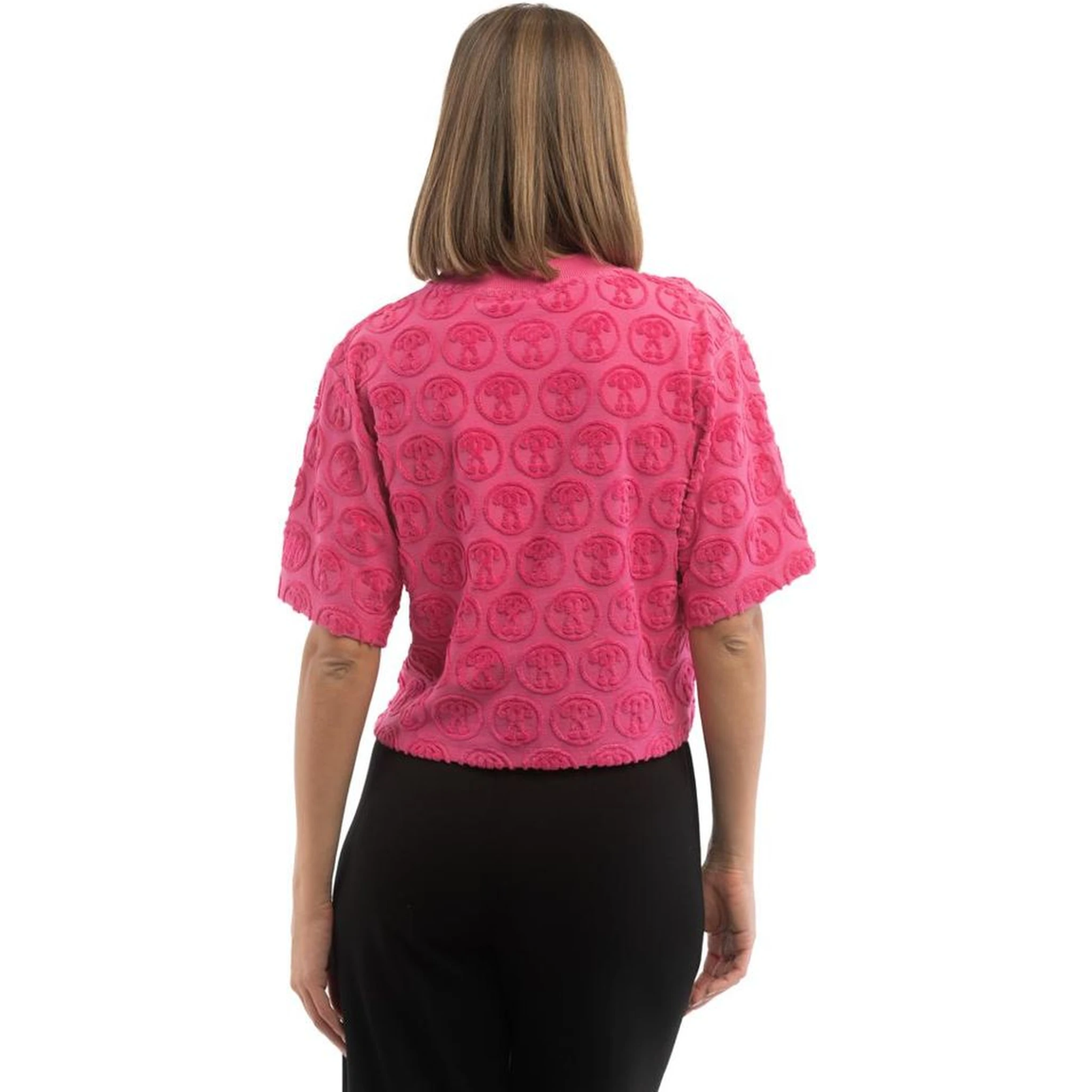 Fuchsia Cotton T-Shirt