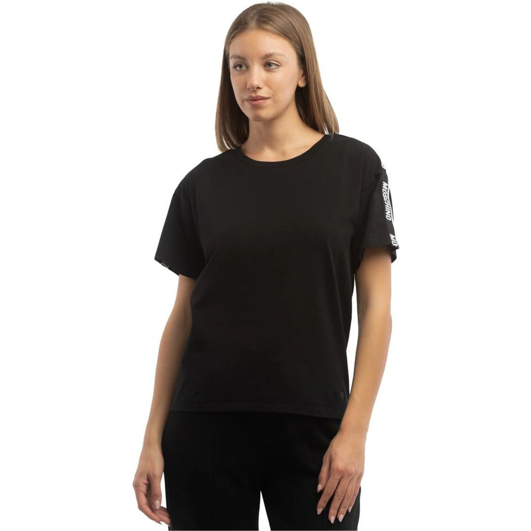 Black Cotton T-Shirt