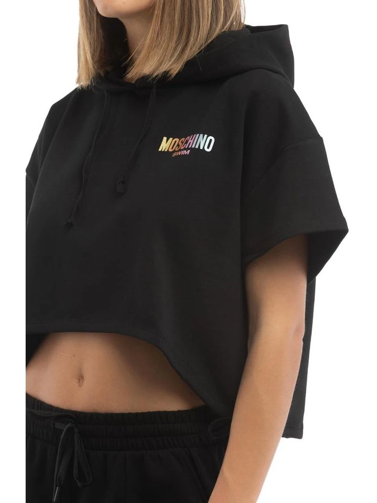 سويت شيرت قطني أسود alternative