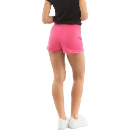 Fuchsia Cotton Shorts