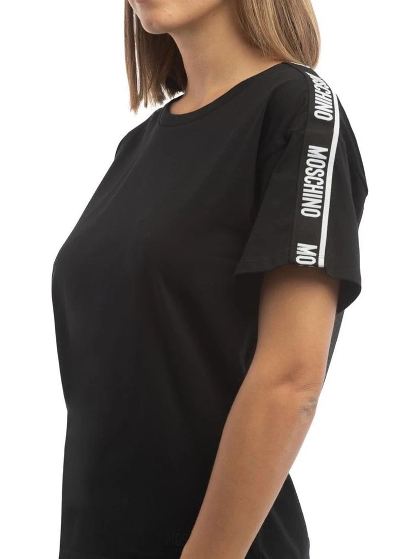 Black Cotton T-Shirt