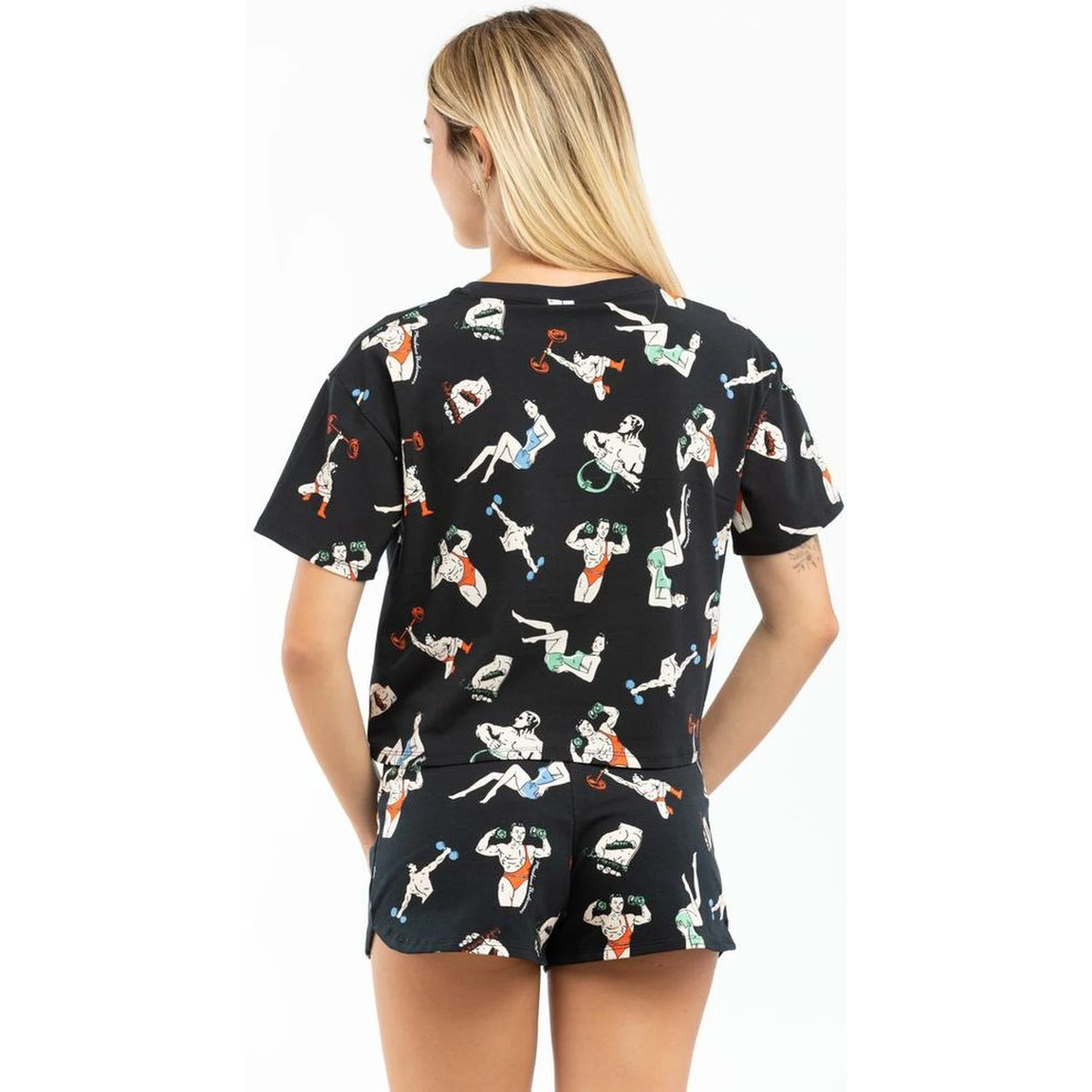 Black Cotton T-Shirt