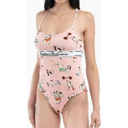 Pink Cotton Bodysuit