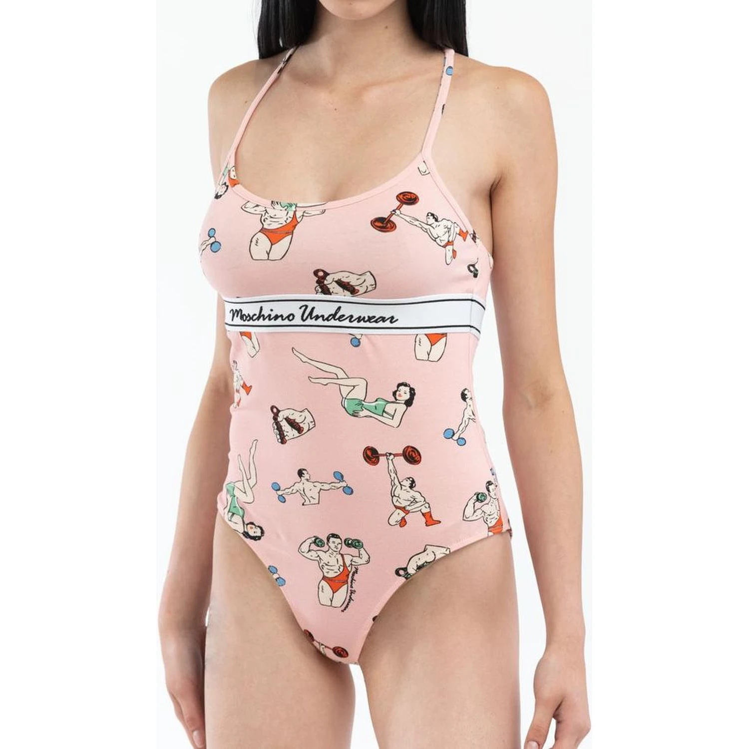 Pink Cotton Bodysuit