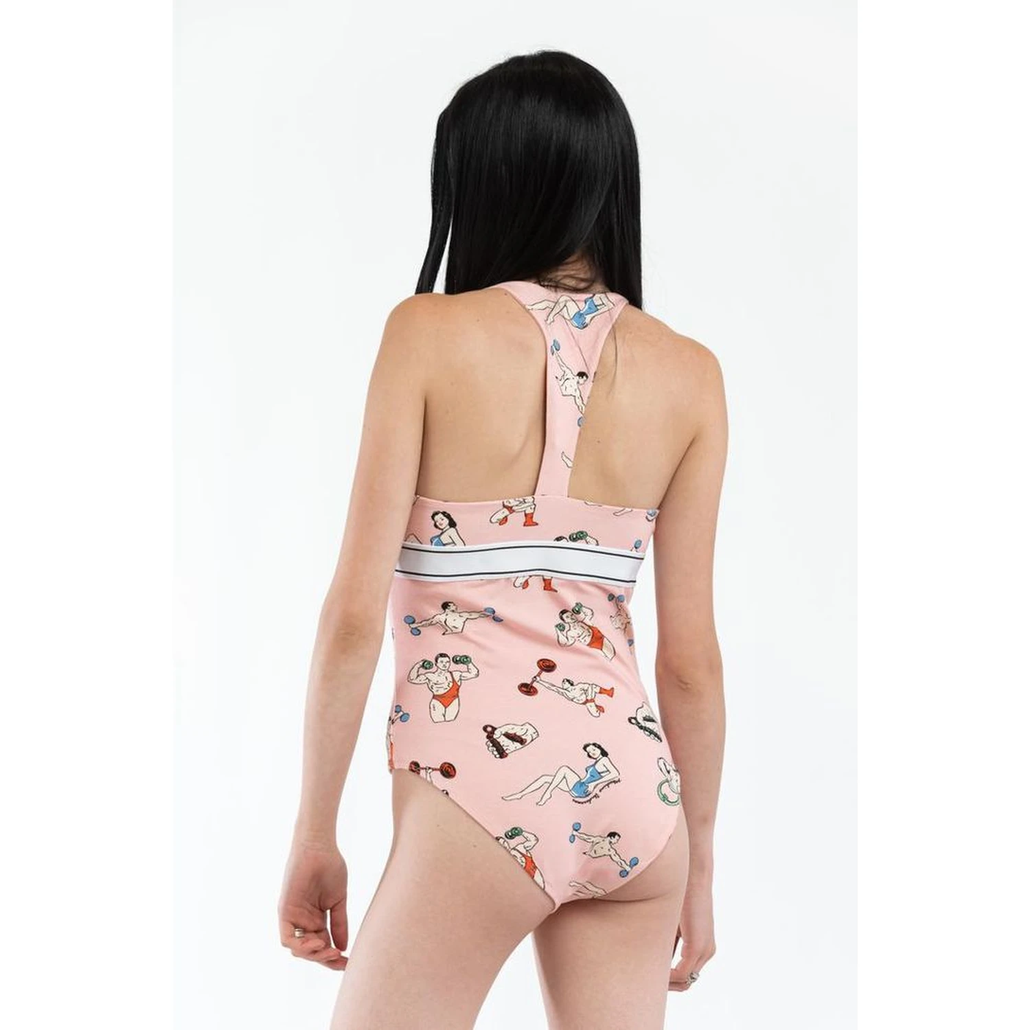 Pink Cotton Bodysuit