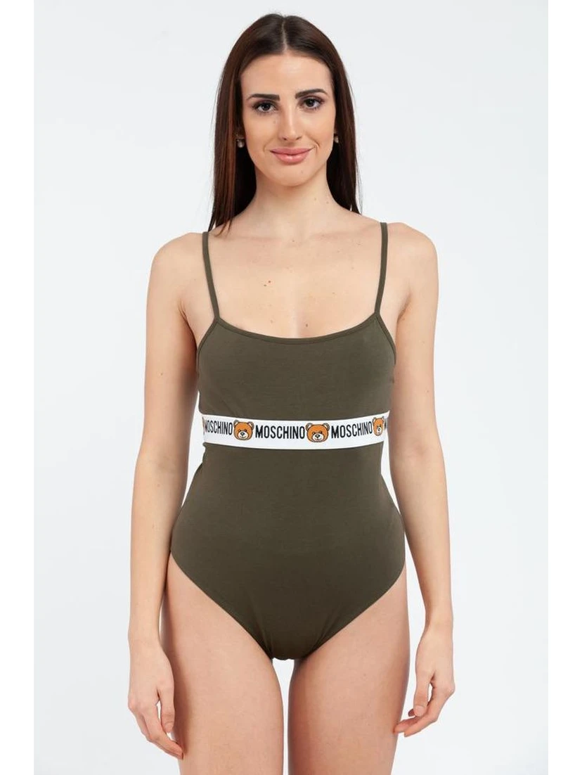 Bicolor Cotton Bodysuit
