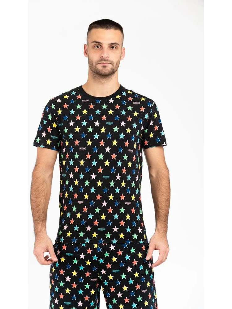 Black Cotton T-Shirt