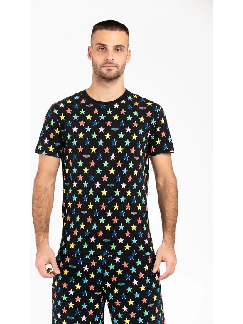 Black Cotton T-Shirt