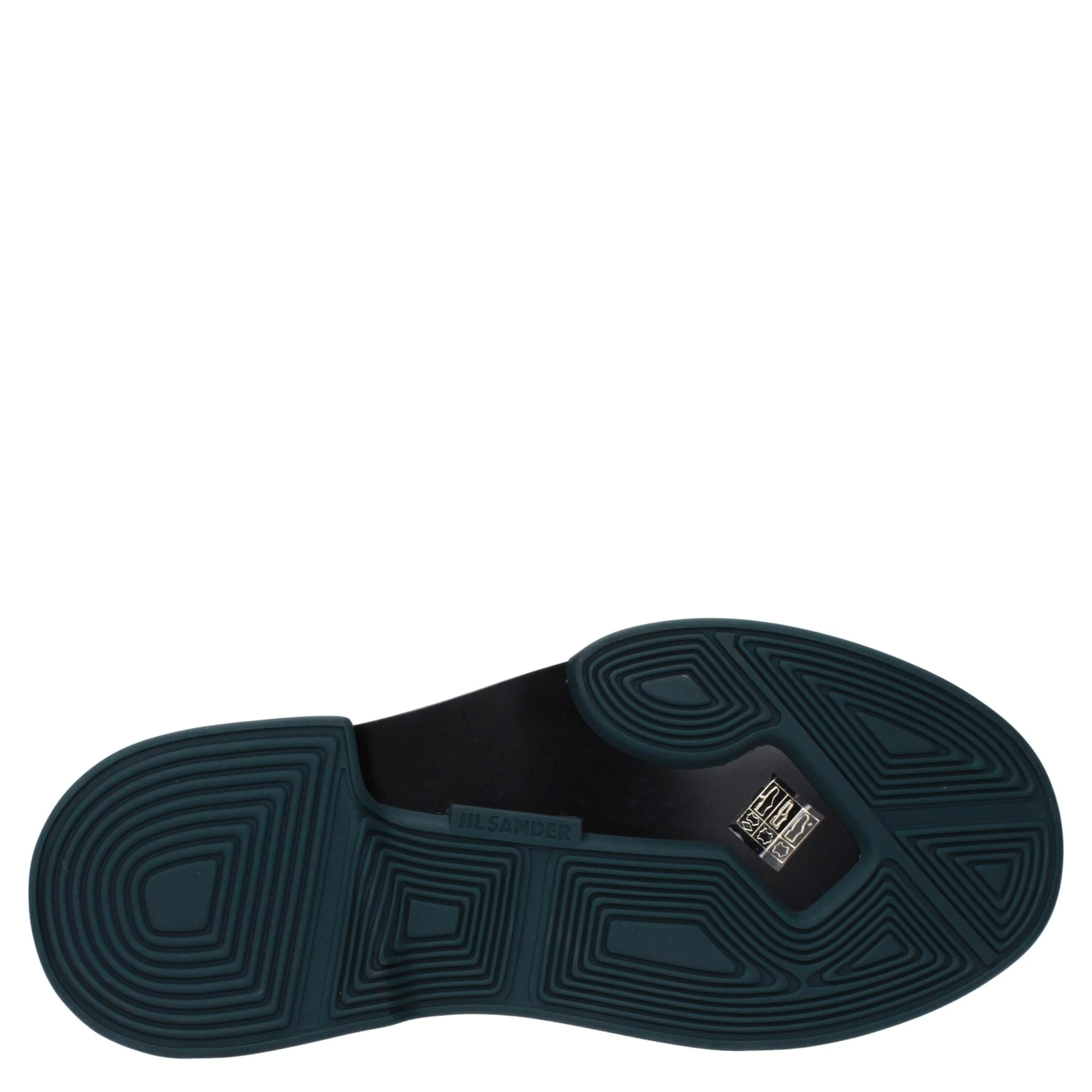 حذاء كاحل من الجلد الأسود