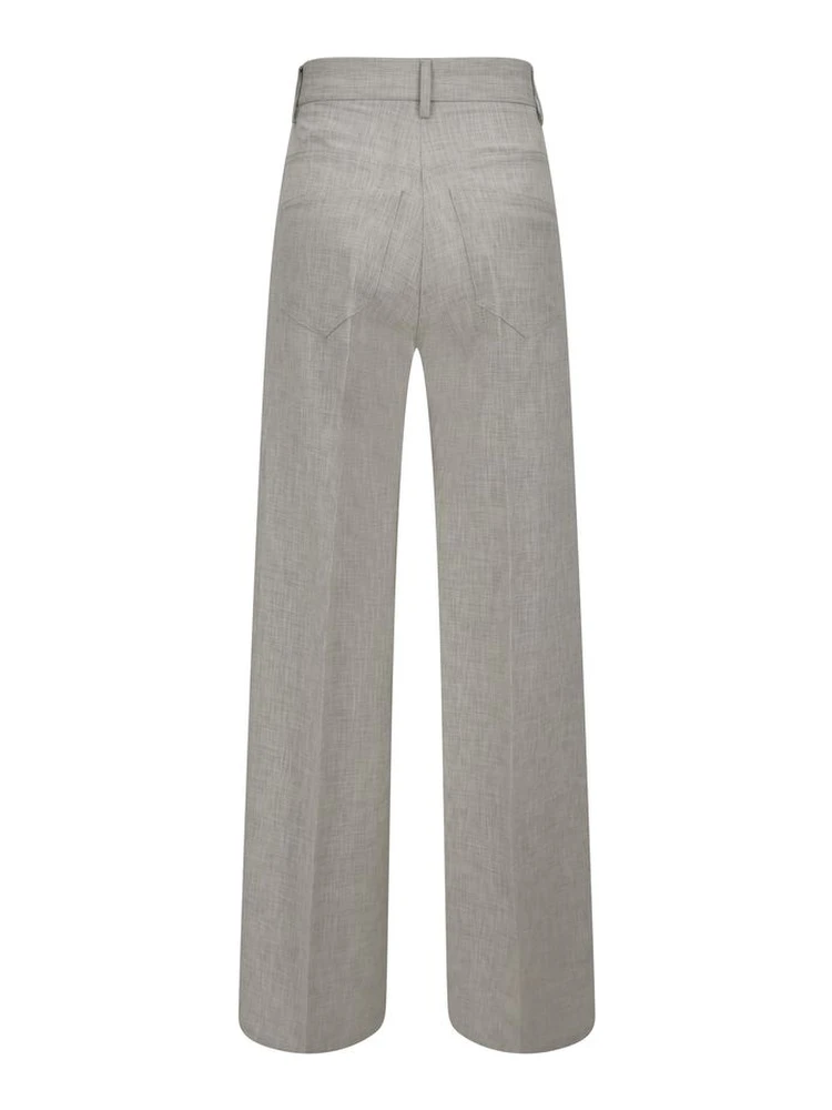 Gray Viscose Casual Pants alternative