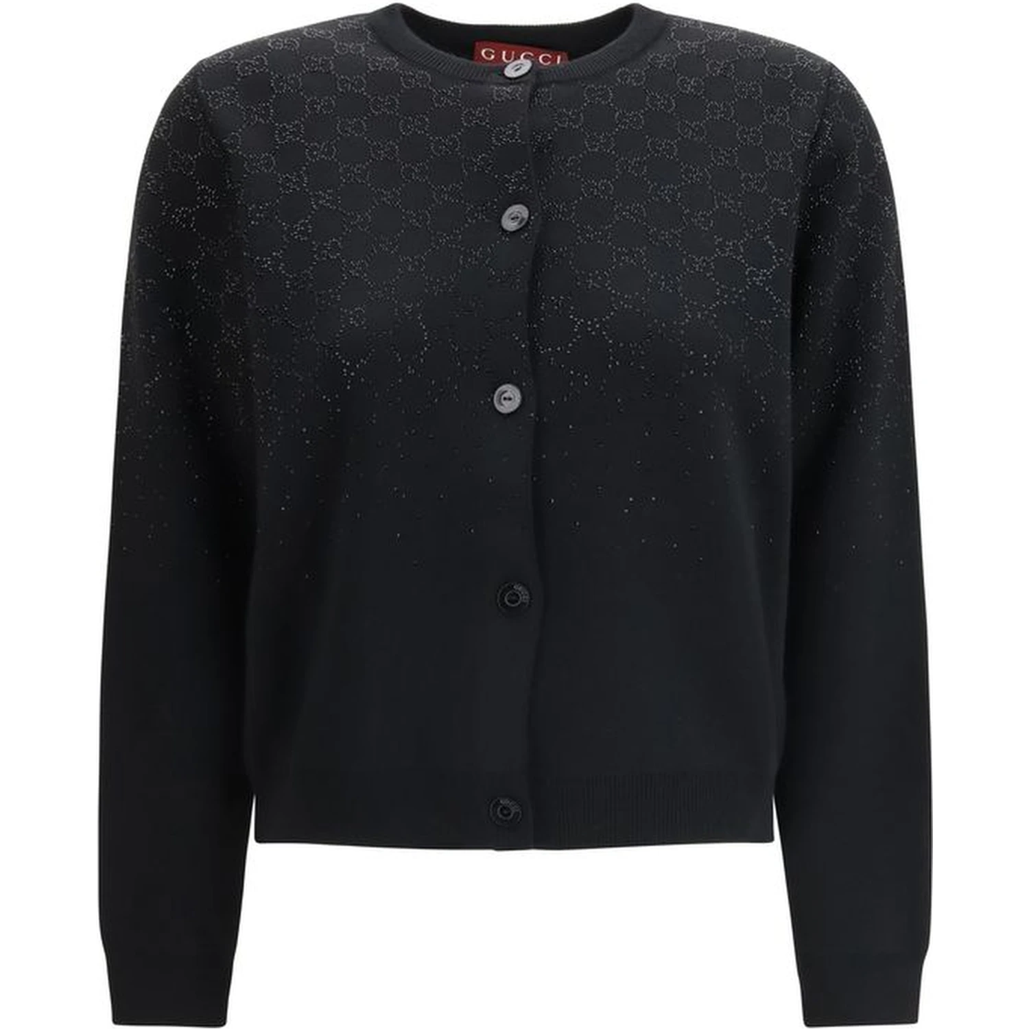 Black Wool Cardigan