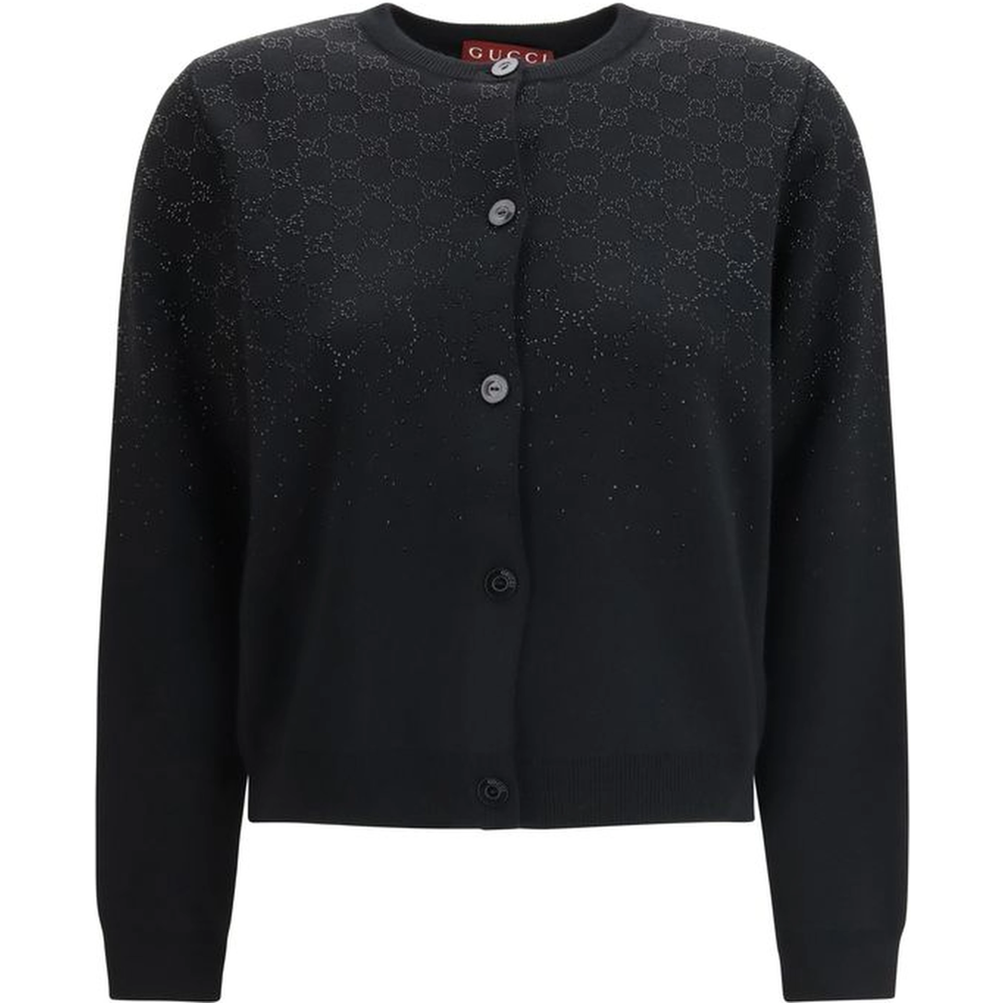 Black Wool Cardigan