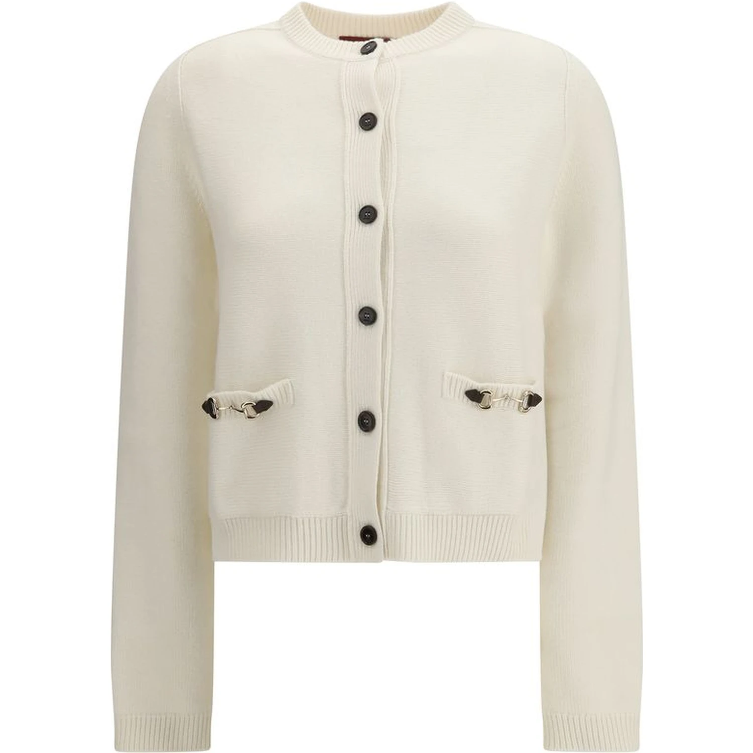 Beige Wool Cardigan