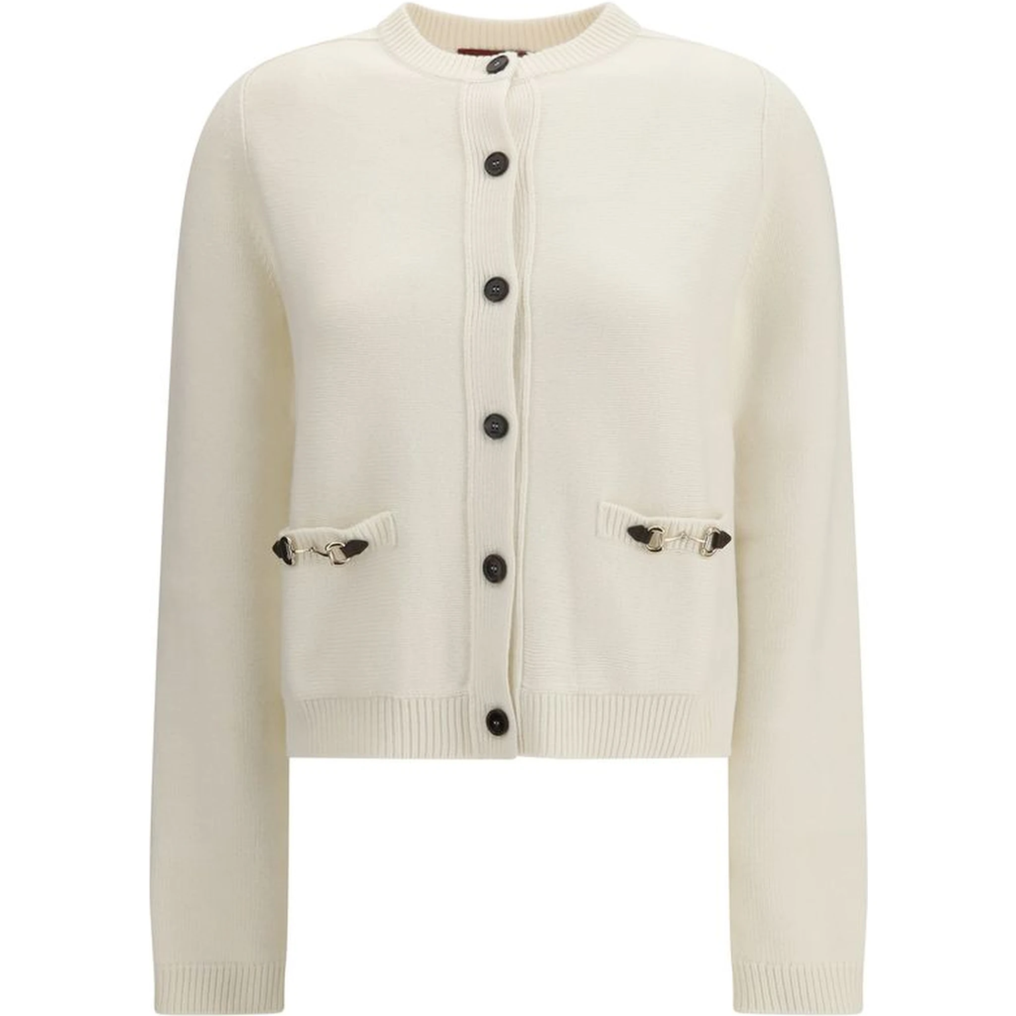 Beige Wool Cardigan