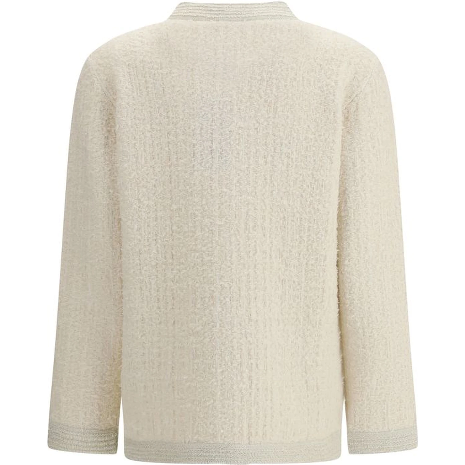 Beige Wool Cardigan