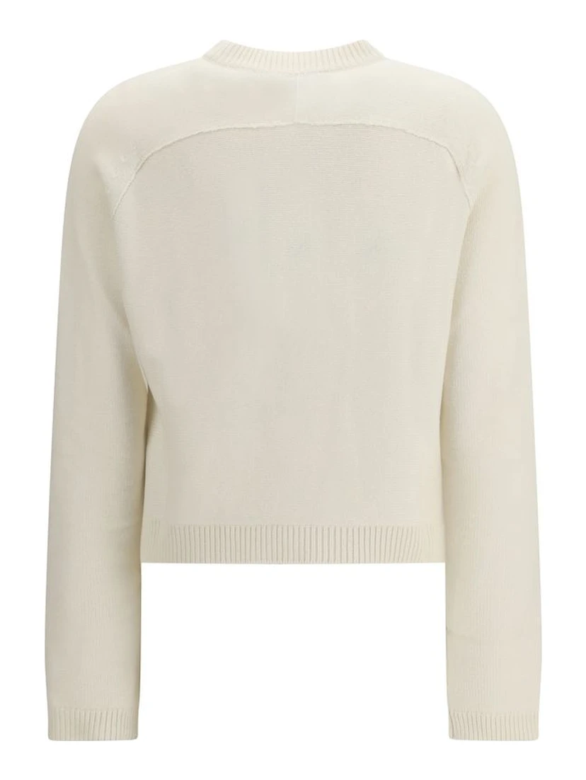 Beige Wool Cardigan