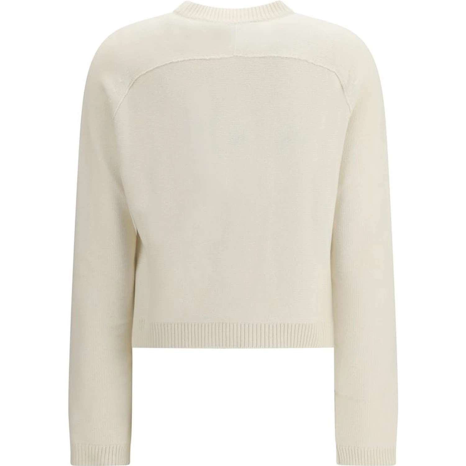 Beige Wool Cardigan