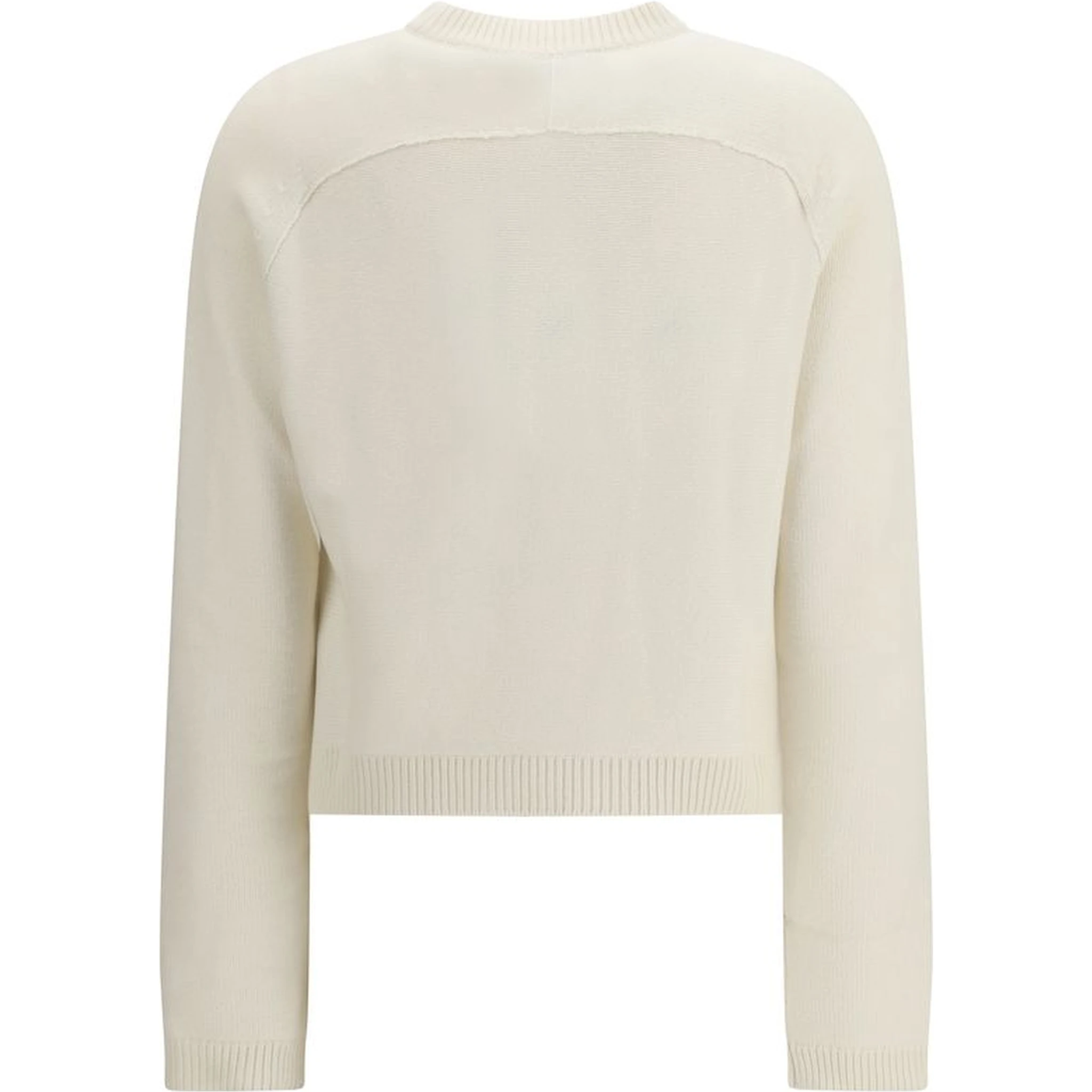 Beige Wool Cardigan