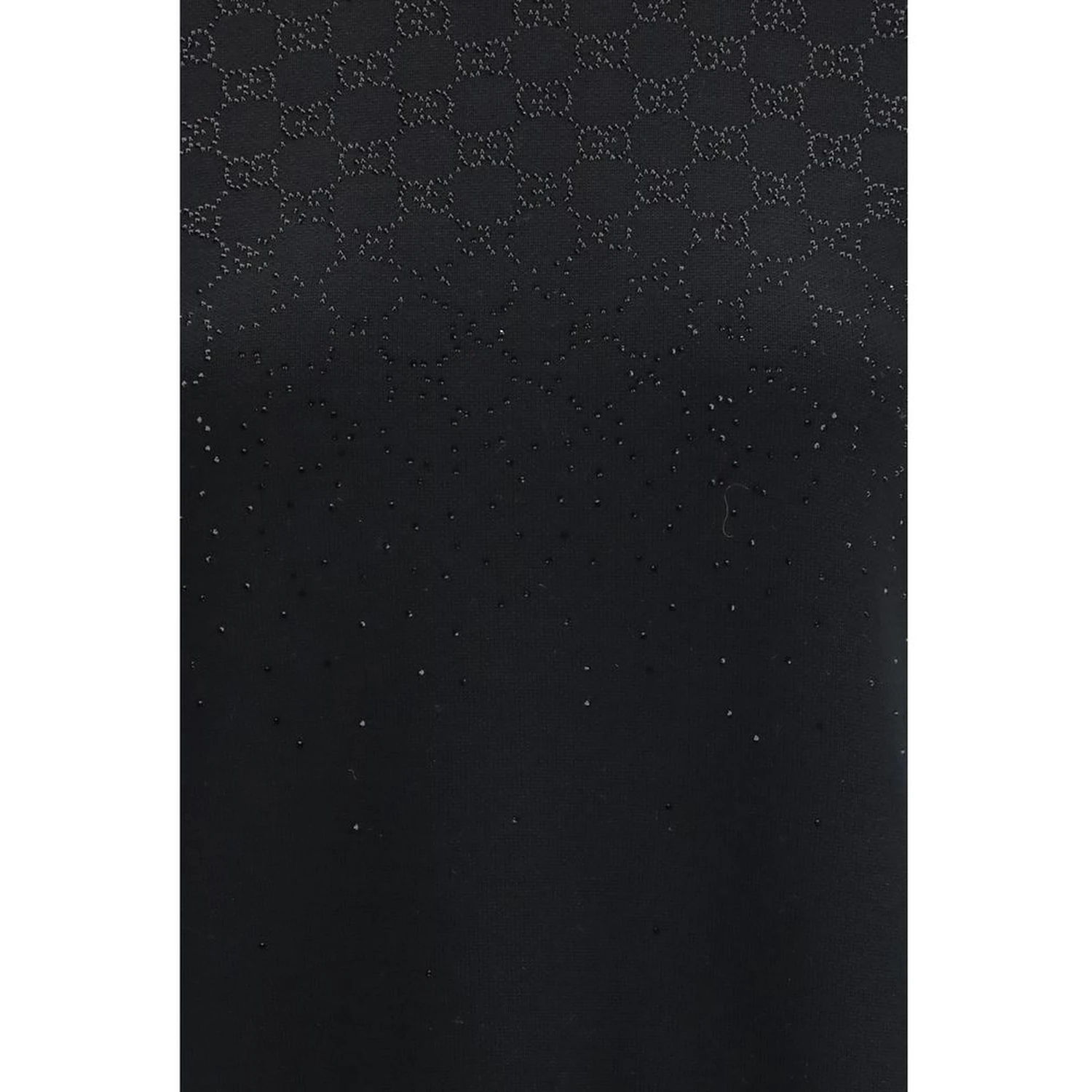 Black Wool Casual Dress