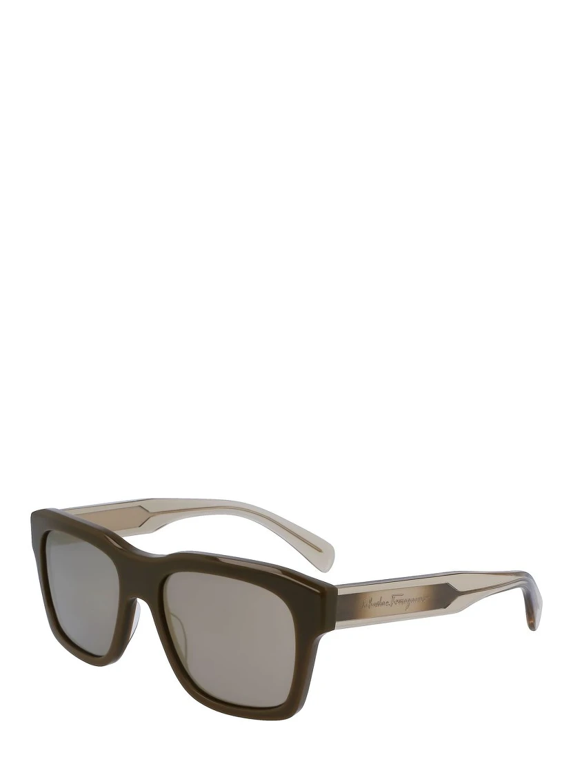 Bicolor Acetate Sunglasses