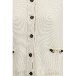 Beige Wool Cardigan