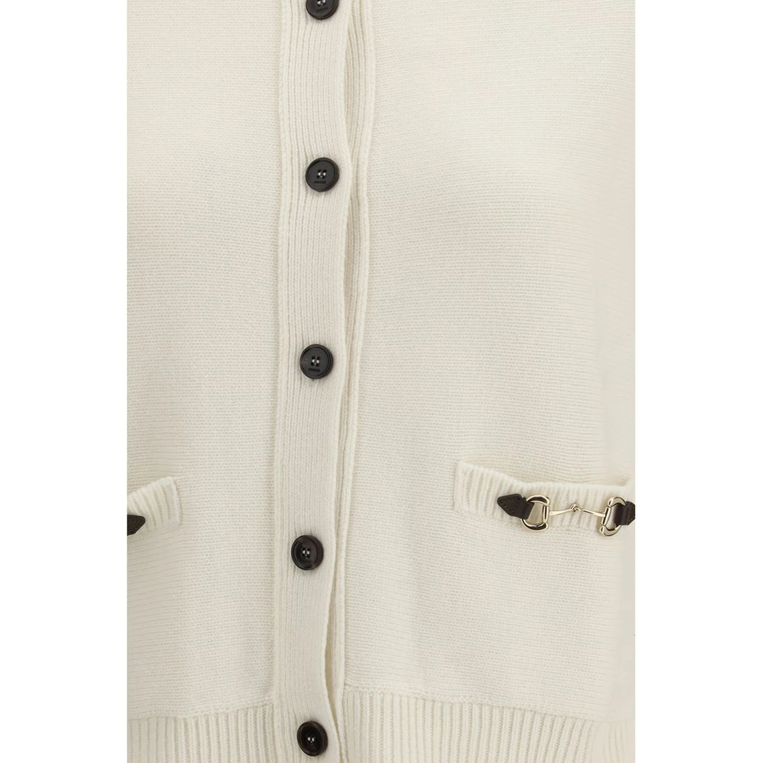 Beige Wool Cardigan
