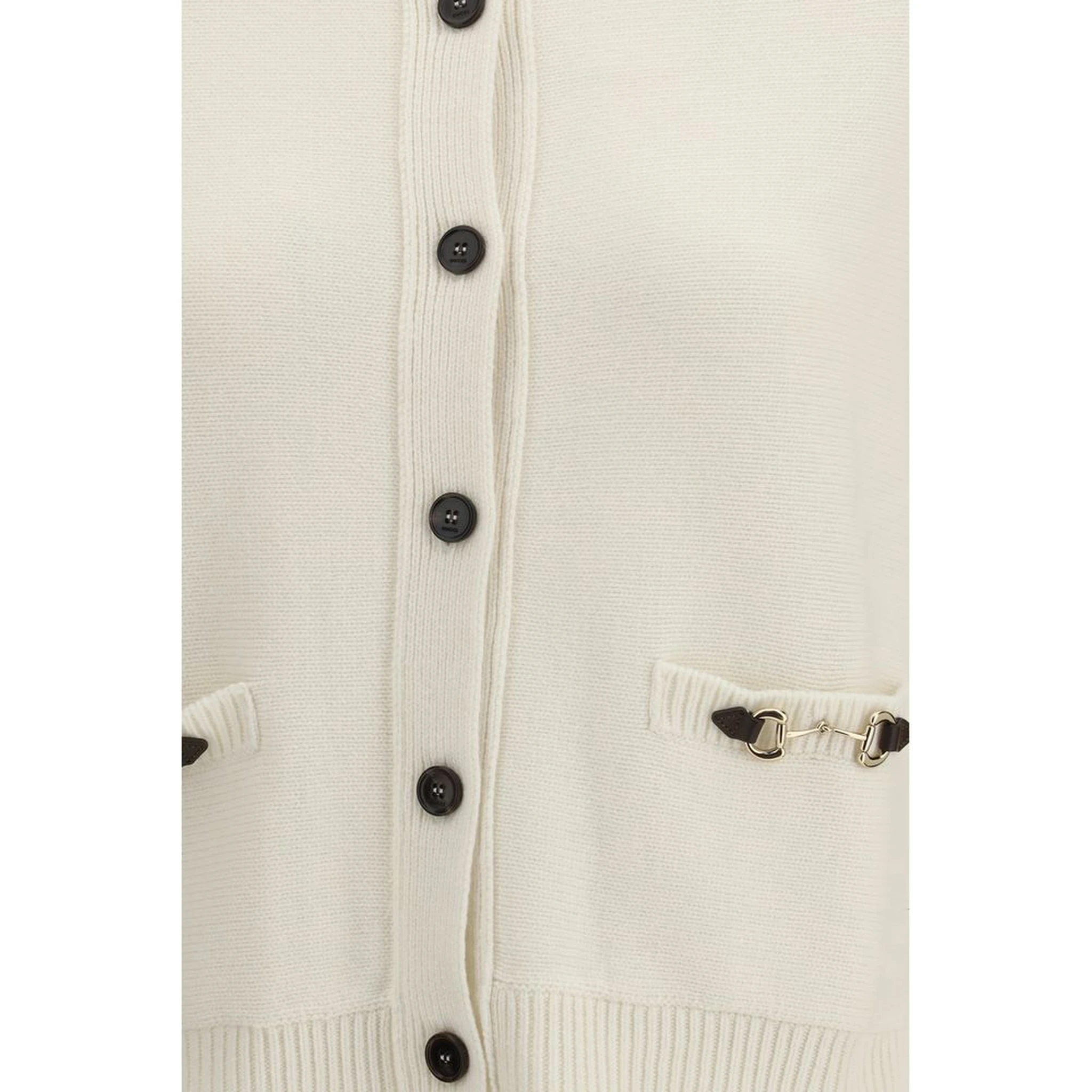 Beige Wool Cardigan