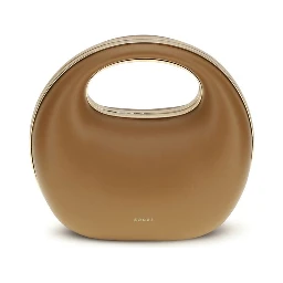 Brown Calf Leather Bos Taurus Handbag