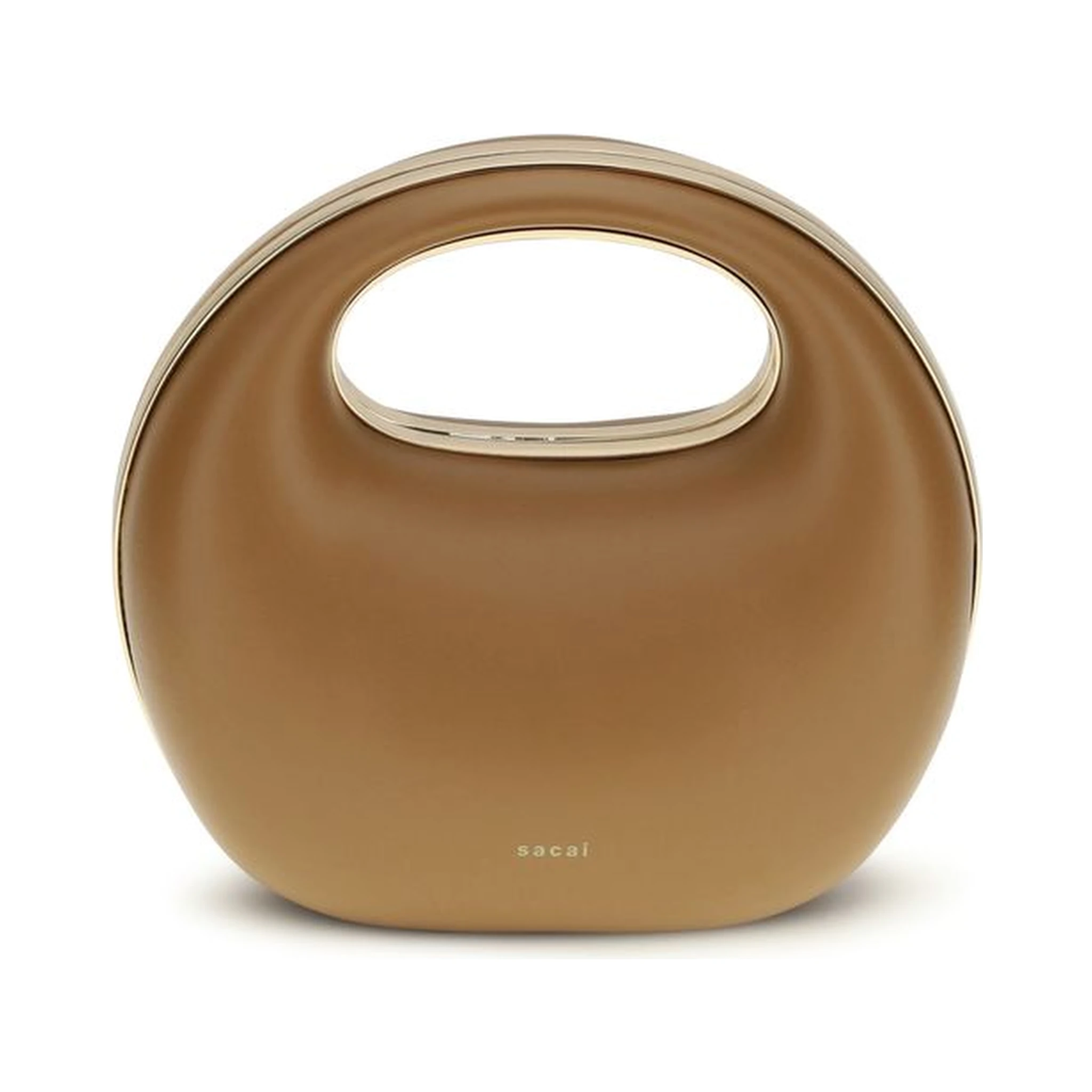 Brown Calf Leather Bos Taurus Handbag