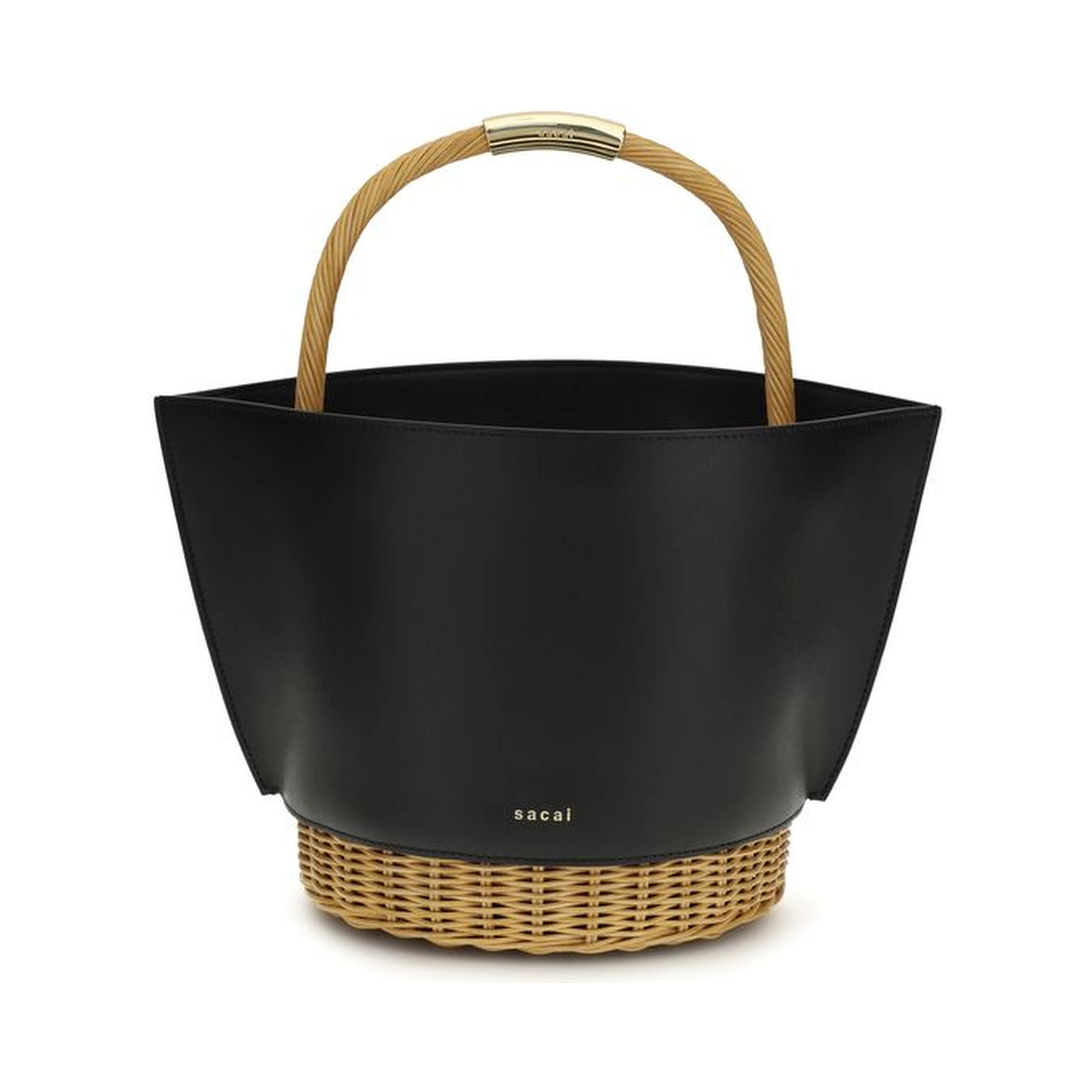 Black Calf Leather Bos Taurus Shoulder Bag
