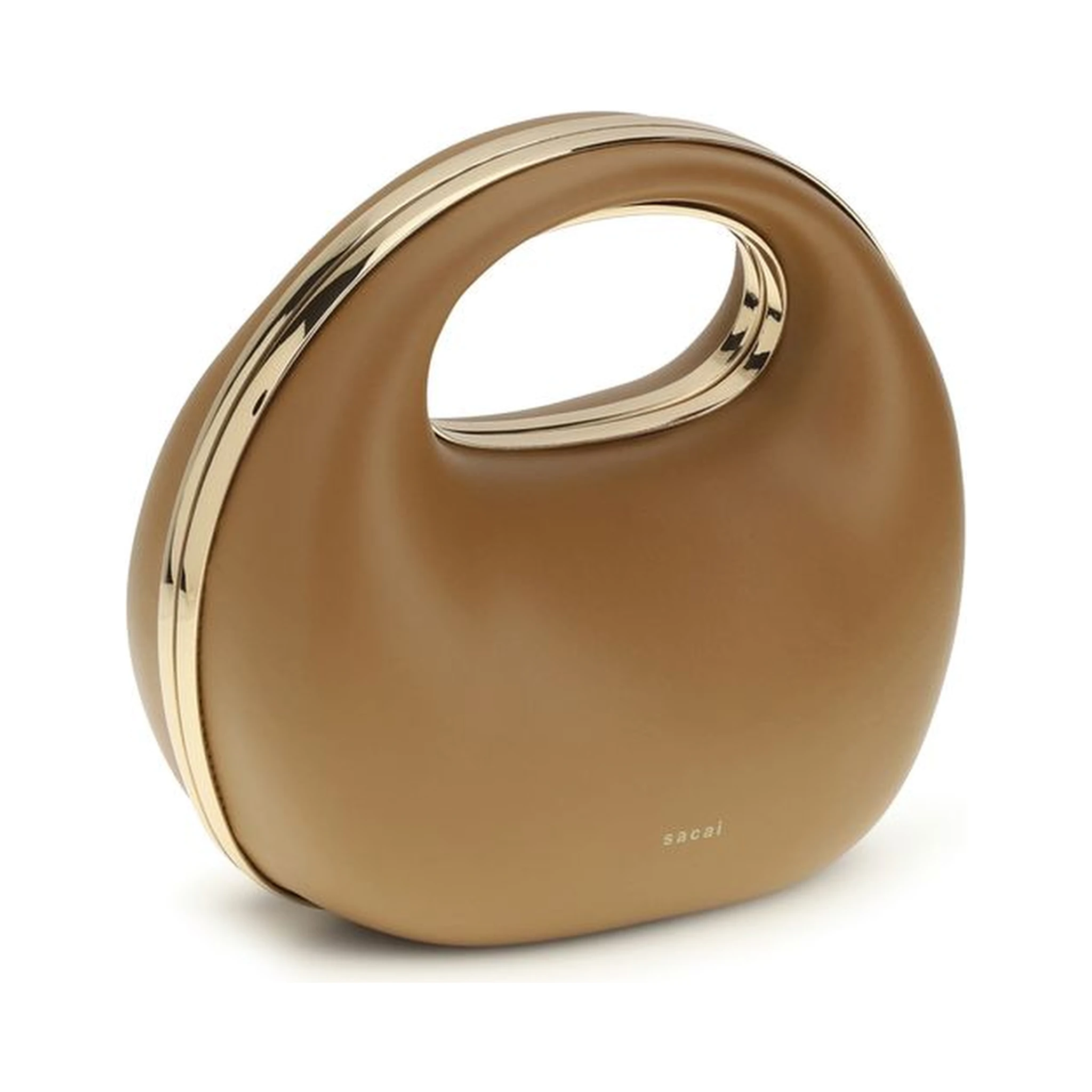 Brown Calf Leather Bos Taurus Handbag