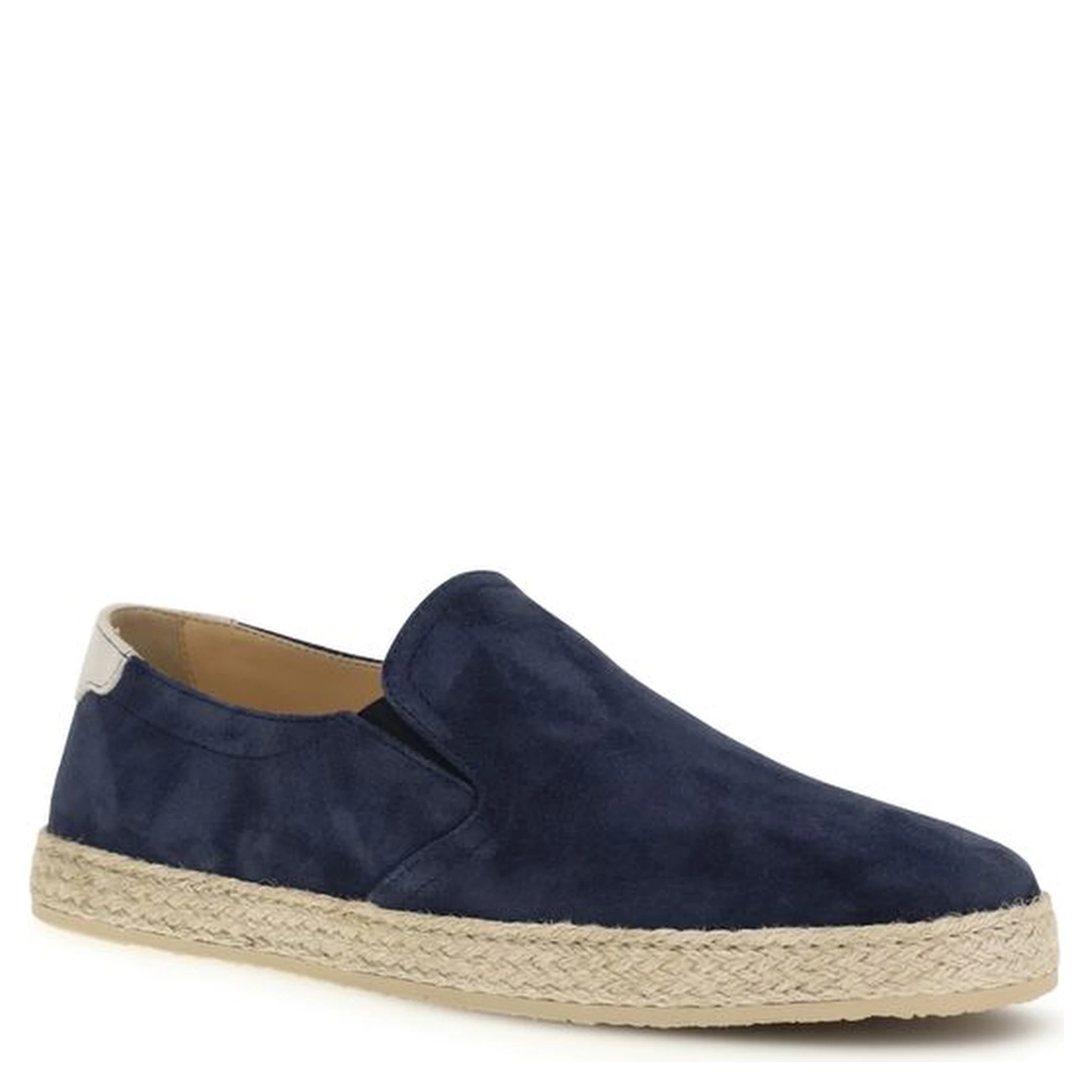 Blue Calf Leather Bos Taurus Espadrilles