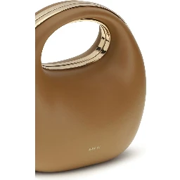 Brown Calf Leather Bos Taurus Handbag