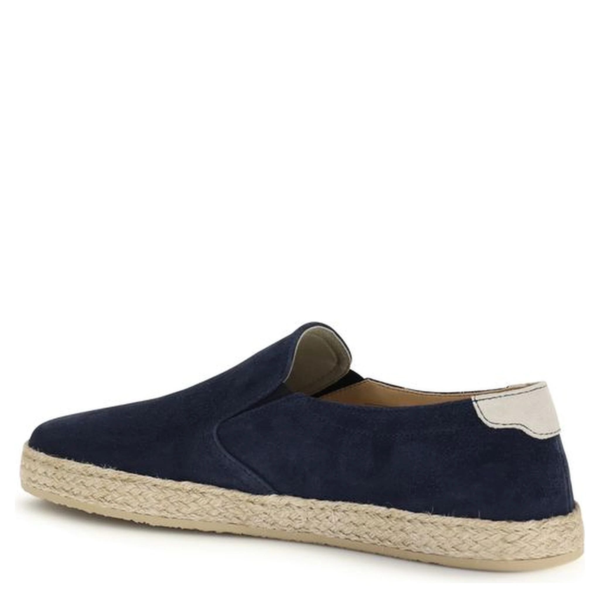Blue Calf Leather Bos Taurus Espadrilles