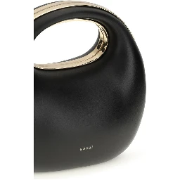 Black Calf Leather Bos Taurus Handbag